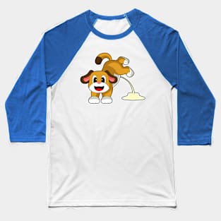 Dog Toilet Baseball T-Shirt